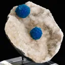Cavansite on Stilbite - image 2