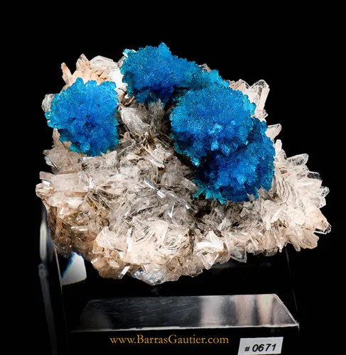 Cavansite on Stilbite - image 2