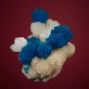Cavansite on Stilbite - image 4