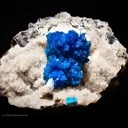 Cavansite on Stilbite - image 1
