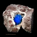 Cavansite on Stilbite - image 2