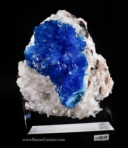 Cavansite on Stilbite image