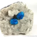 Cavansite on Stilbite - image 1