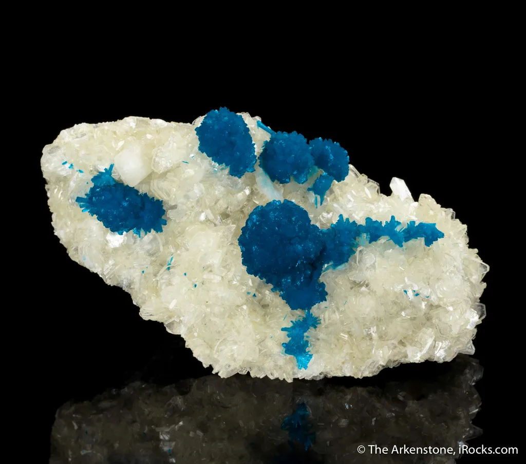 Cavansite on Stilbite - image 3