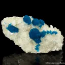Cavansite on Stilbite - image 3