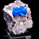 Cavansite-Pentagonite on Stilbite - image 2