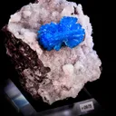Cavansite-Pentagonite on Stilbite - image 1