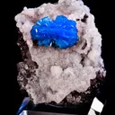Cavansite-Pentagonite on Stilbite - image 3