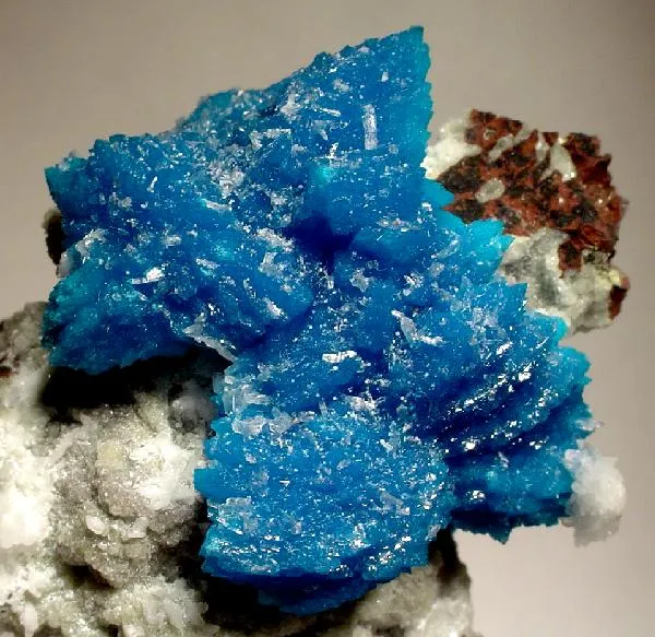 Cavansite, Stilbite image