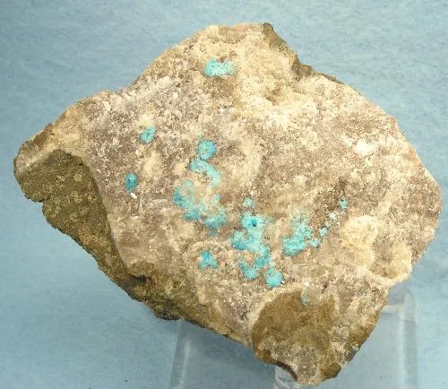 Cavansite, Stilbite image