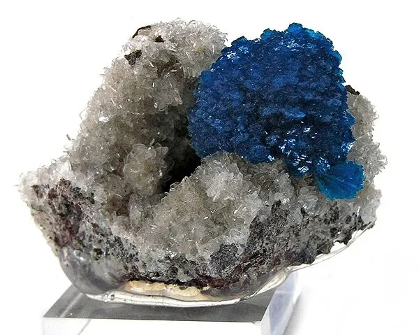 Cavansite, Stilbite image