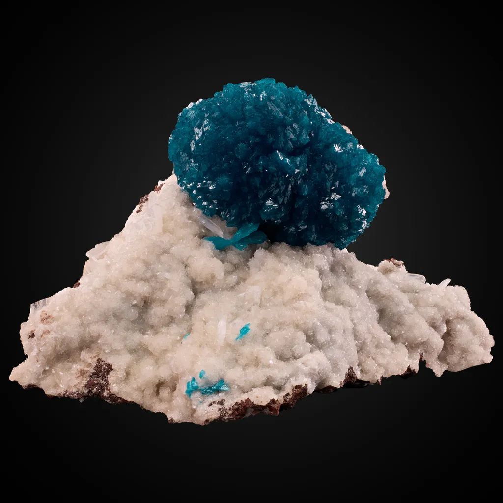 Cavansite, Stilbite image