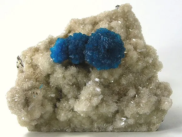Cavansite, Stilbite-Ca image
