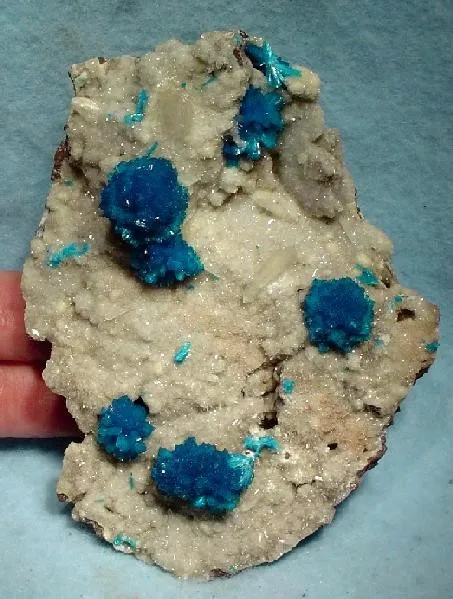 Cavansite, Stilbite-Ca image