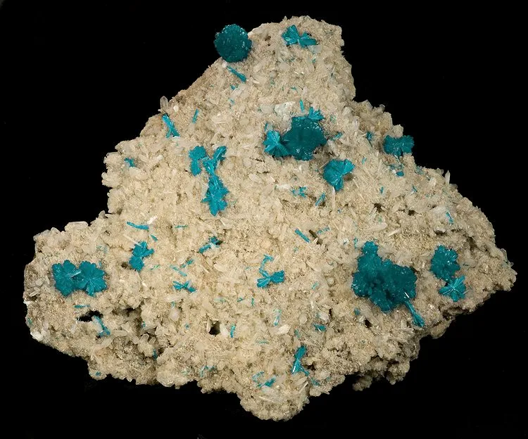 Cavansite, Stilbite-Ca image