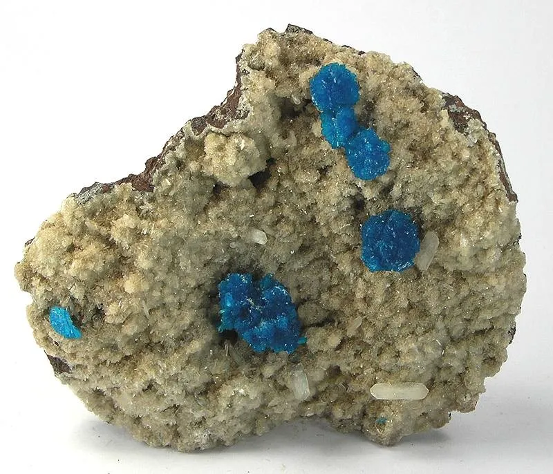 Cavansite, Stilbite-Ca image