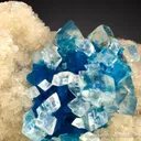 Cavansite with Calcite - image 1