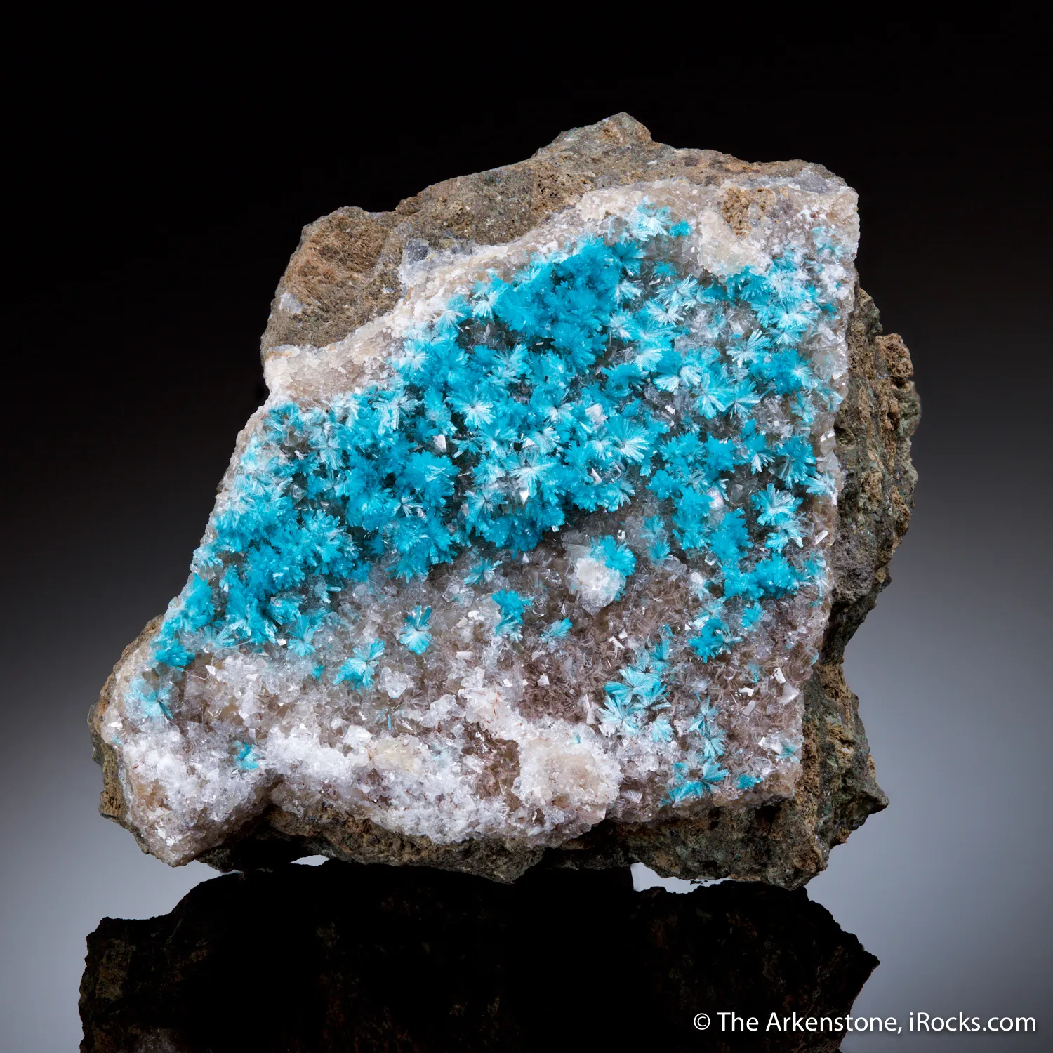 Cavansite with Heulandite and Calcite - image 3