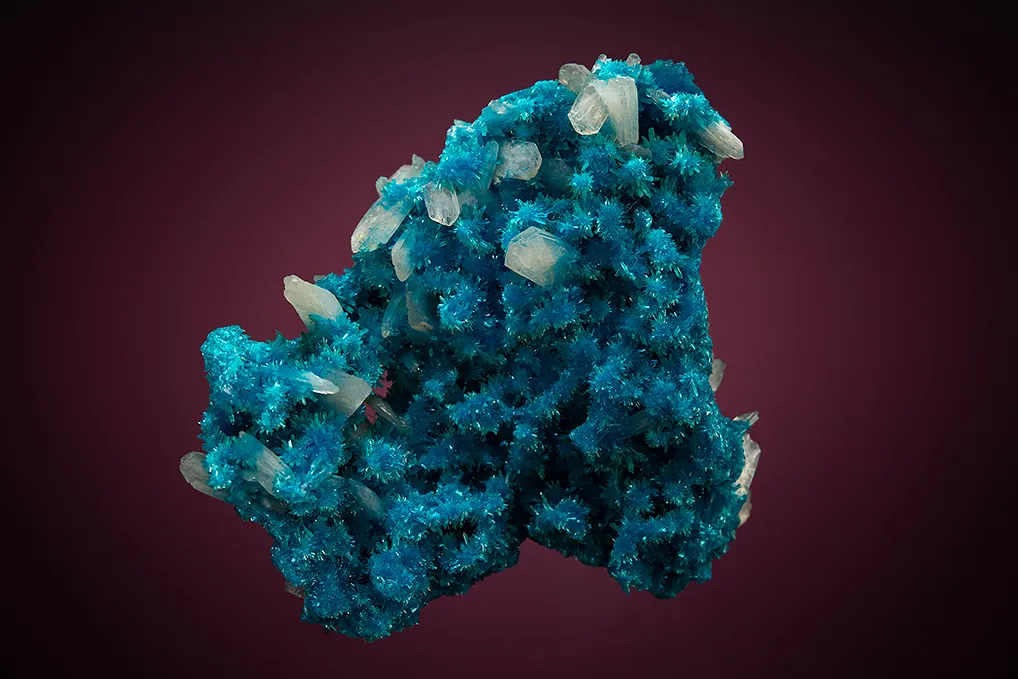 Cavansite with Stilbite image