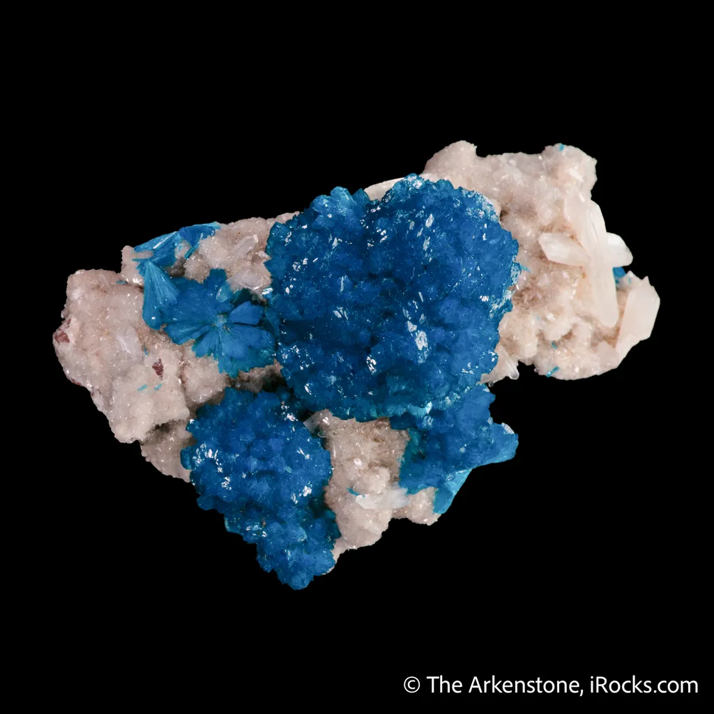 Cavansite with Stilbite - image 4