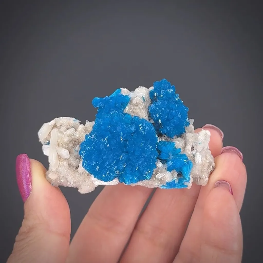 Cavansite with Stilbite image