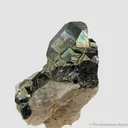 Cavernous Hematite on Quartz - image 4
