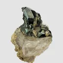 Cavernous Hematite on Quartz - image 3