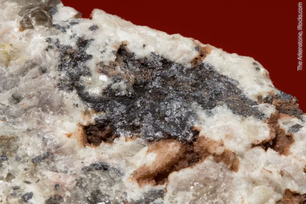 Cechite with Hematite - image 3
