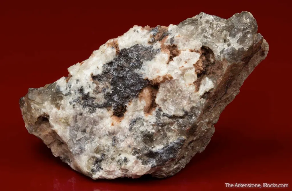 Cechite with Hematite image