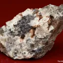 Cechite with Hematite - image 1