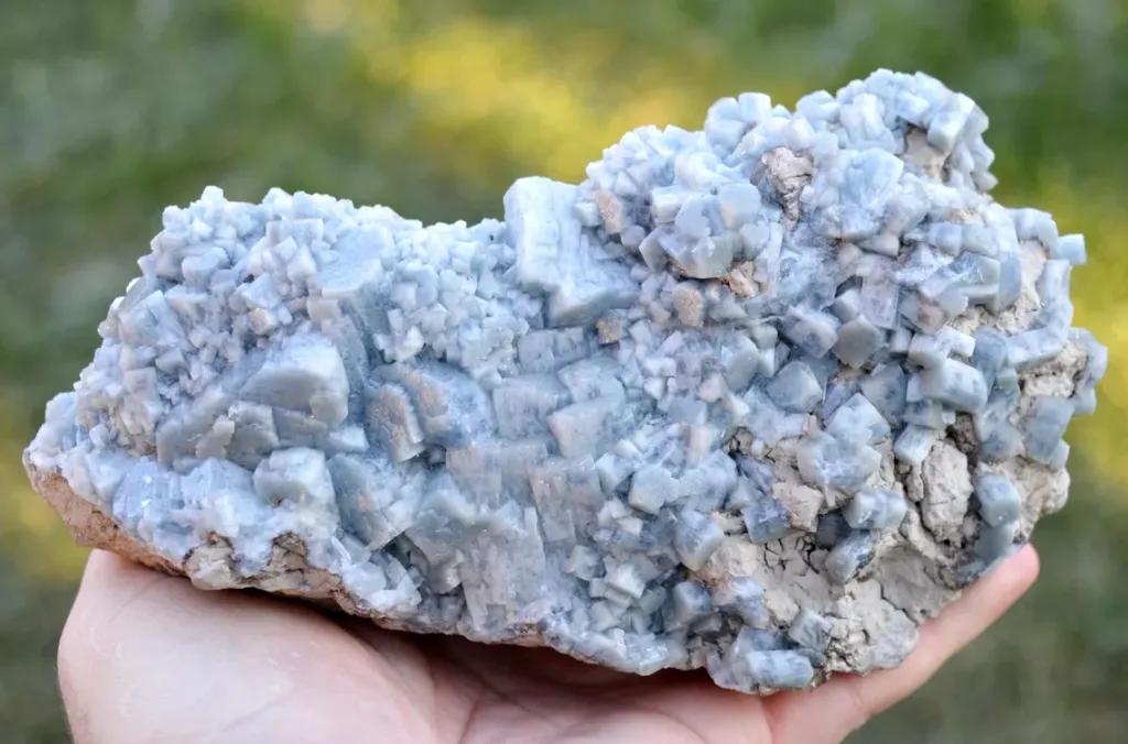 Celestine 1730 grams - Newport, Berlin Charter Township, Monroe County, Michigan, USA image