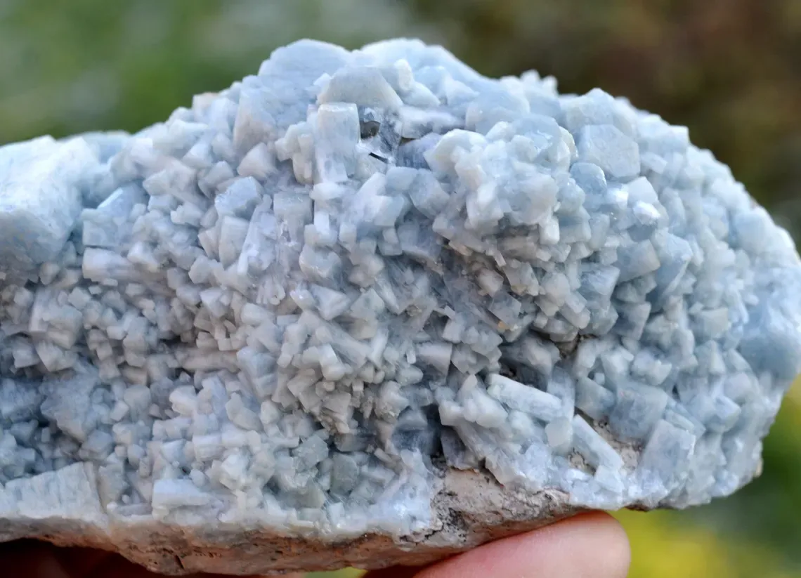 Celestine 1730 grams - Newport, Berlin Charter Township, Monroe County, Michigan, USA - image 8