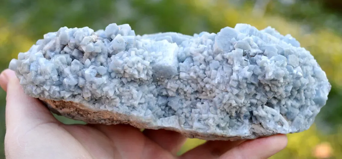 Celestine 1730 grams - Newport, Berlin Charter Township, Monroe County, Michigan, USA - image 7