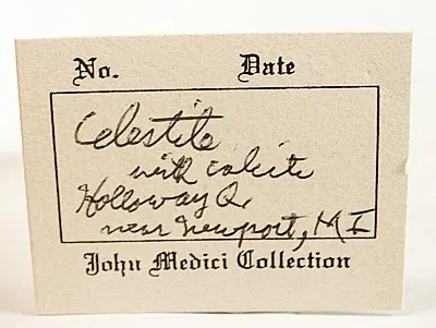 Celestine, Calcite - image 2