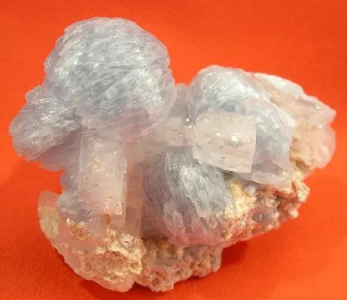 Celestine, Calcite image