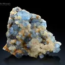 Celestine Cluster with Calcite from Afghanistan - image 2