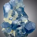 Celestine crystals on Calcite - image 1