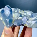Celestine crystals on Calcite - image 3
