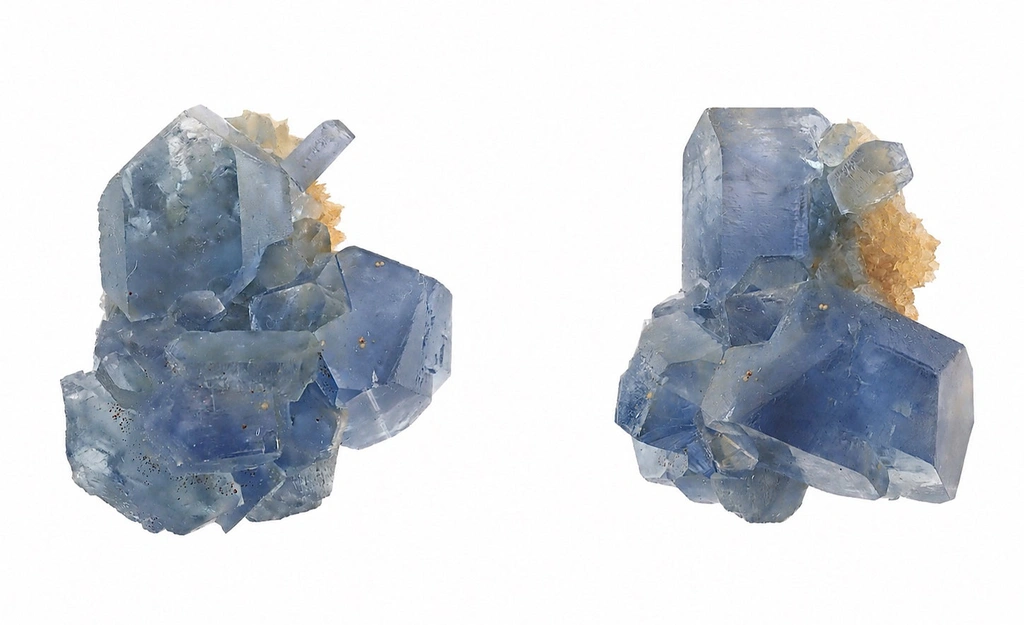 Celestine from Laman celestine deposit, Qala e Naw District, Badghis, Afghanistan image