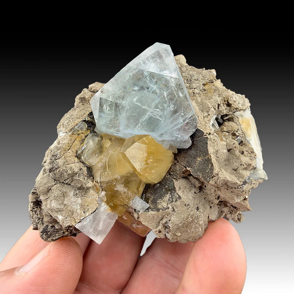 Celestine from Maybee Quarry, Michigan, USA - image 1
