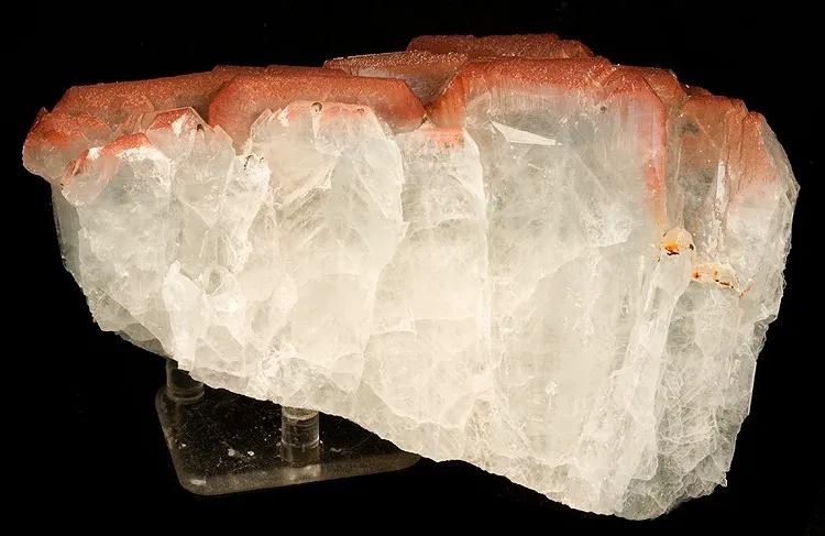 Celestine, Hematite image