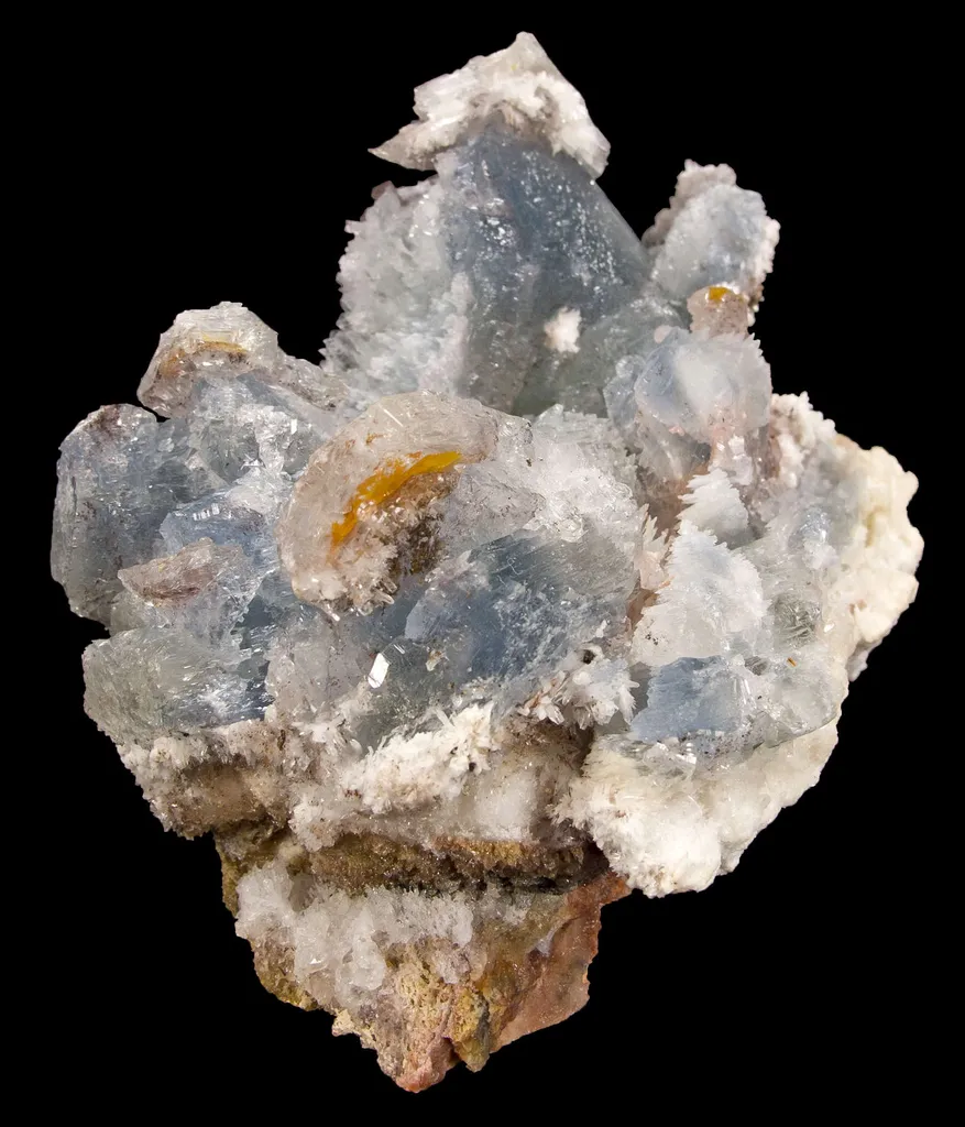 Celestine Intergrown With Calcite - image 3