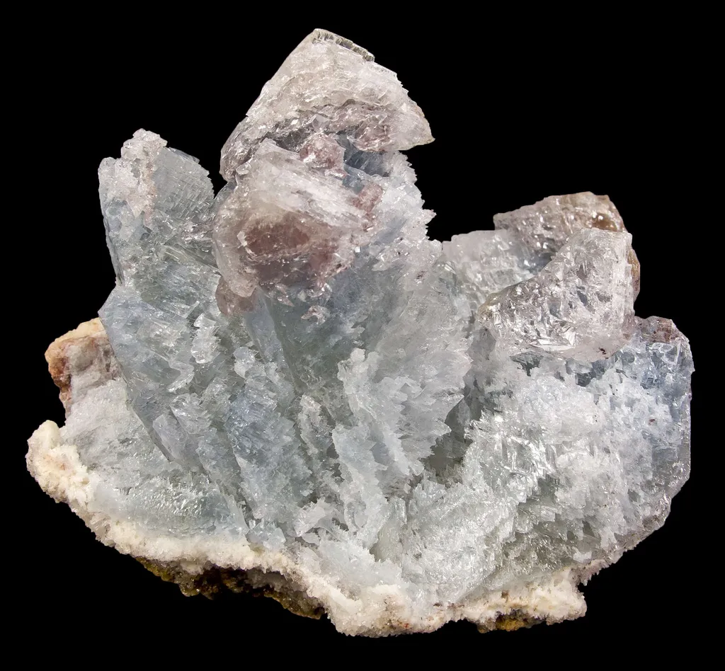 Celestine Intergrown With Calcite - image 4