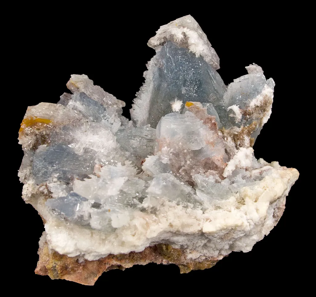 Celestine Intergrown With Calcite image