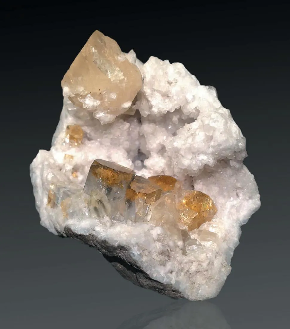 Celestine, Marcasite, Calcite, Quartz - image 1