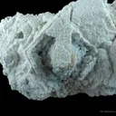 Celestine on Baryte Ps. Celestine, on Fluorite - image 3