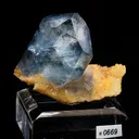 Celestine on Calcite - image 1