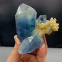 Celestine on Calcite matrix from Afghanistan - image 5