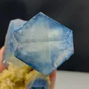 Celestine on Calcite matrix from Afghanistan - image 8