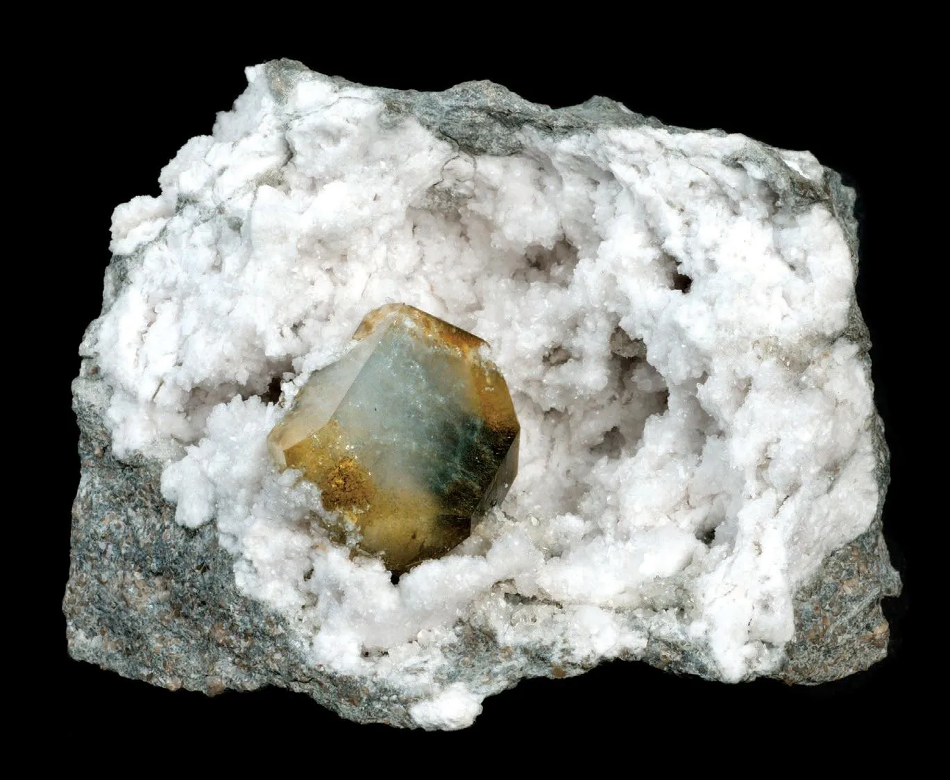 Celestine, Quartz - image 1